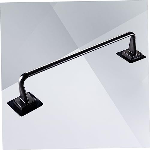 NUOBESTY Plastic Towel Bar Black
