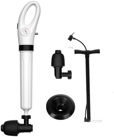 Honrane Ergonomic Toilet Plunger with Balloon Seal