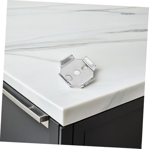 Luxshiny 2Pcs Bathroom Towel Bar Mounting Bracket