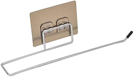 XENOTY Stainless Steel Towel Bar with Magic Adhesive Pad