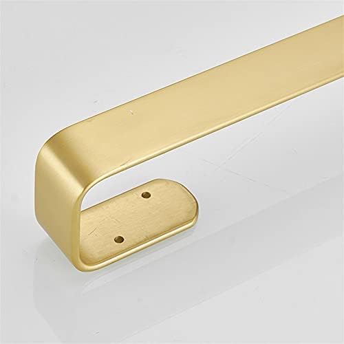 Brushed Gold Wall Mounted Towel Bar