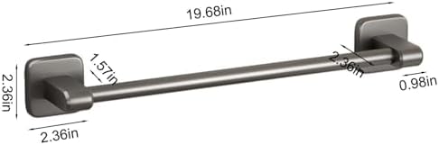 Aufmer 20 Inch Towel Bar Brushed Nickel Heavy Duty