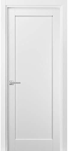 SARTODOORS Solid MDF Pantry Door 42x80 with Hardware