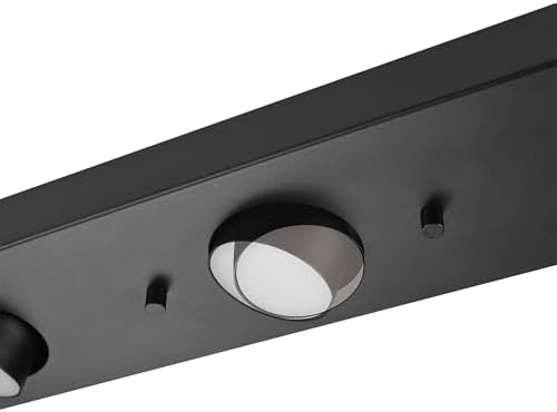 Globe Electric 3-Light LED Track Light in Matte Black