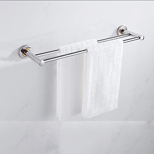 KAREFRI 40cm Double Towel Rail in Stainless Steel