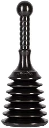 Master Plunger MPS4 Sink Drain Plunger Black