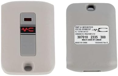 NiceShop Multi-Code 3060 One Button Garage Door Remote