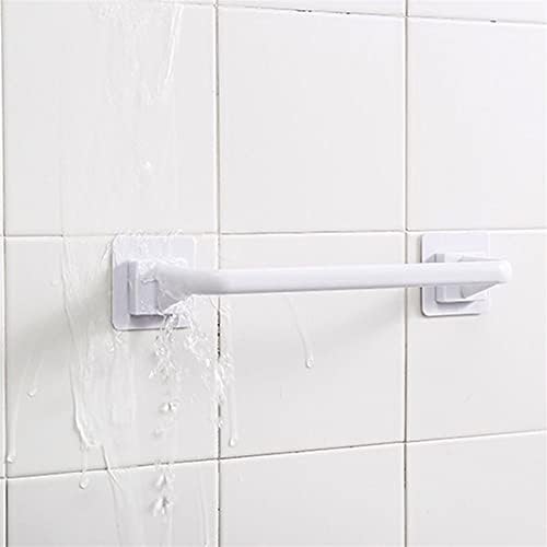 BOCbco Black Self-Adhesive Towel Rail