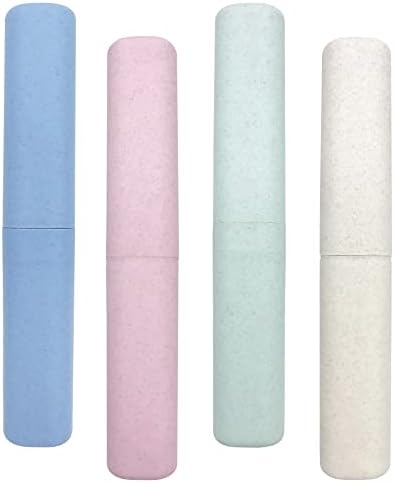 SietDESEO 4 Pack Toothbrush Travel Case Set