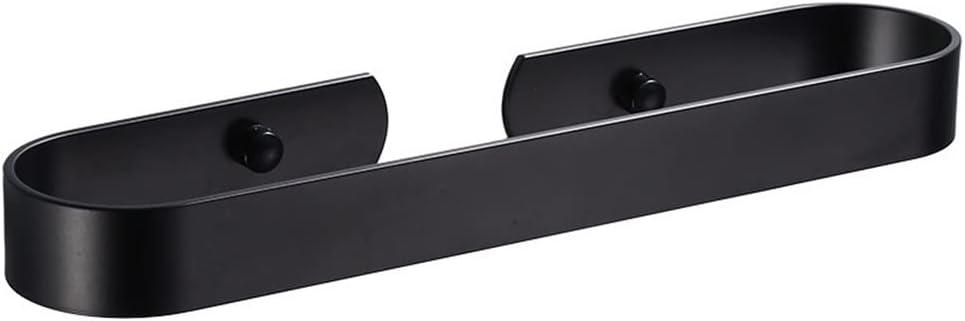 TYZK 30cm Black Aluminum Towel Bar 1