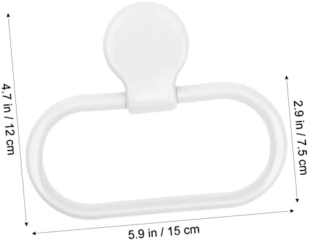 OSALADI Self-Adhesive Towel Holder Ring for Bathroom Kitchen 1