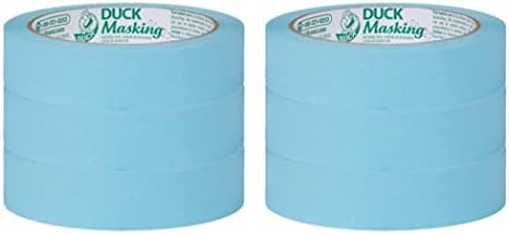 Duck Brand Light Blue Masking Tape 6 Rolls 1