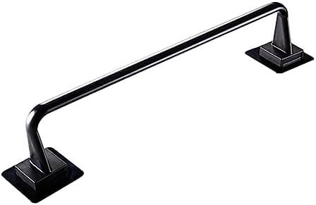Jojofuny Plastic Towel Bar No Drill Bathroom Holder