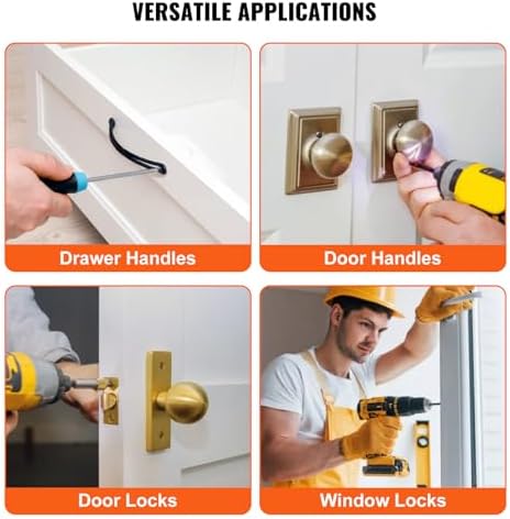VEVOR Aluminum Cabinet Handle Jig with Center Punch