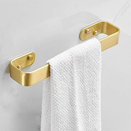 Brushed Gold Wall Mounted Towel Bar