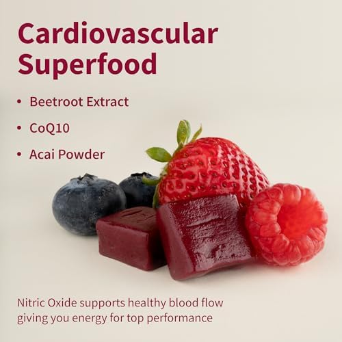 Snap Supplements Beetroot Chews for Nitric Oxide Boost