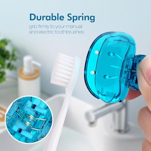 Nincha 4-Pack Multicolor Toothbrush Covers