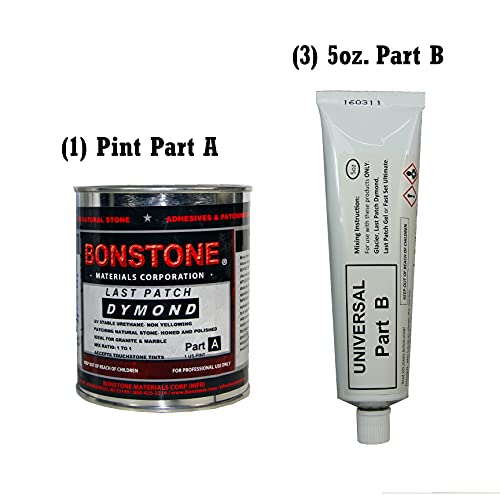 Bonstone Last Patch Dymond Stone Repair Adhesive 1 US Pint Kit 1