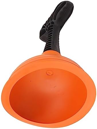 Mini Sink Plunger with Short Handle for Bathroom Kitchen Orange 1