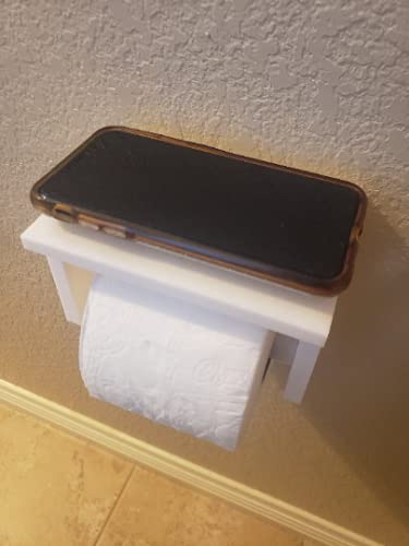 Toilet Paper Phone Holder - Black