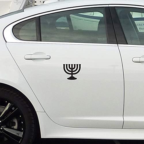 ANGDEST CLUB Transparent Black Candelabra Decal Stickers