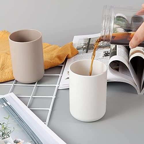 Pestrema 2 Piece Toothbrush Holder Set White