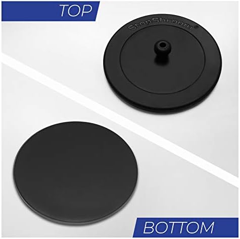 SinkShroom Clog-Free Sink Strainer Basket with Stopper 1