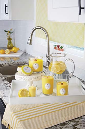 Root Candles Balance Wood Wick Aromatherapy Candle - 8 Oz Lemon Bergamot