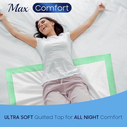 FYGRIP 50 Count Hospital Grade Disposable Bed Pads