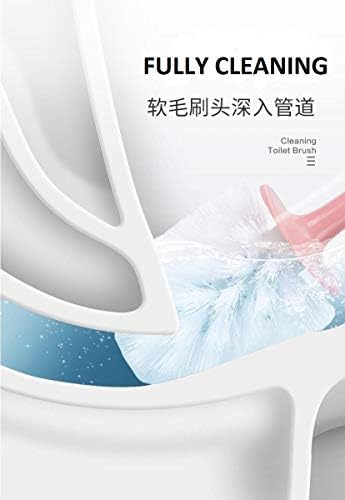 HomeCloud Toilet Brush with Holder and Drip Tray