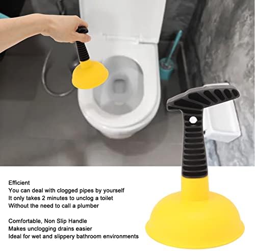 TYTOGE Powerful Mini Plunger with Non-Slip Handle