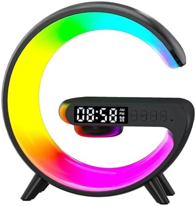 LED Atmosphere Lamp with Bluetooth Speaker and Charging Function