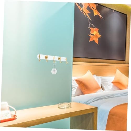 Cabilock Wall Mount Hook for Towels and Mop Broom Storage