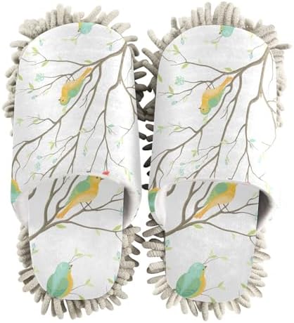 Sinestour Mop Slippers for Floor Cleaning