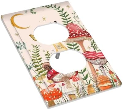 Nature Plant Botanical Wall Switch Cover 1 Gang Decorative