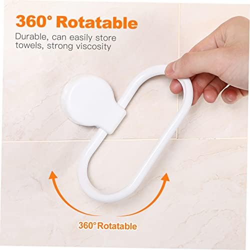 OSALADI Self-Adhesive Towel Holder Ring for Bathroom Kitchen 1