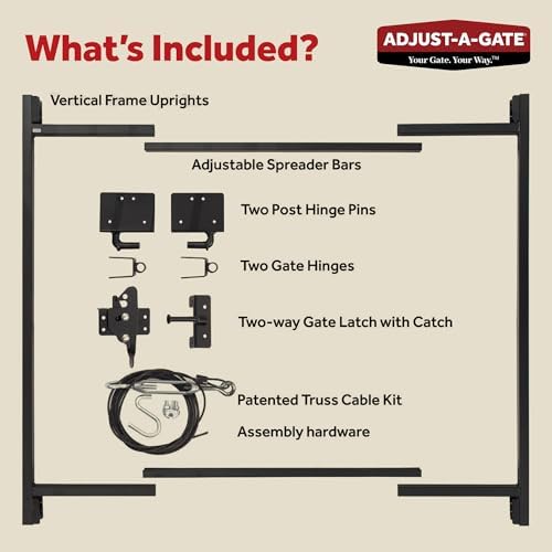 Adjust-A-Gate Full Frame Gate Kit 36-60 x 5-6