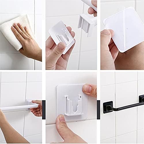 BOCbco Black Self-Adhesive Towel Rail