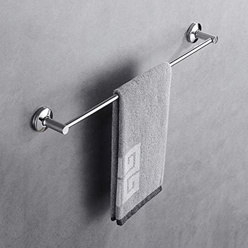 BOCbco Towel Rail Single Holder Bar 30Cm Brushed Finish