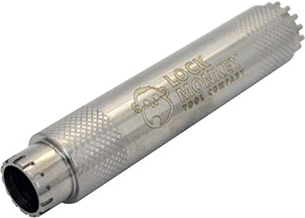 Lock Monkey Hollow Stainless Steel Cylinder Cap Remover Tool