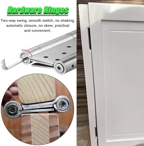 Custom Size Swinging Door with Auto-Closing Mechanism