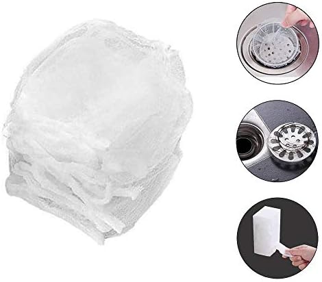 CNSZNAT 200 PCS Disposable Sink Strainer Mesh Bags