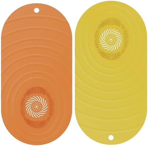 TAPPOP Hair Catcher 2 Pack for Shower Drain