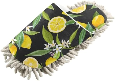 Sinestour Lemon Tree Mop Slippers for Floor Cleaning