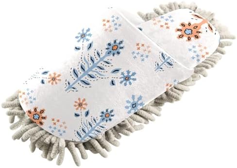 Kigai Microfiber Slippers with Bohemian Flowers 1