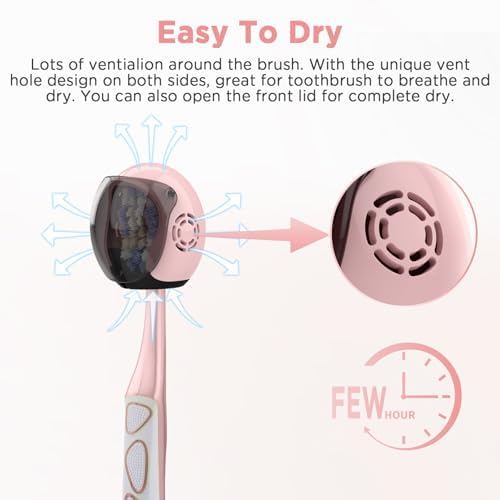 Frekare Helmet Toothbrush Covers 4 Pack