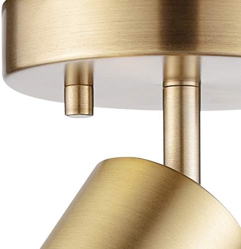 Globe Electric 59765 Matte Brass Spot Light Ceiling Light