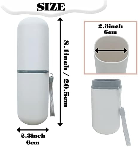 HEIPINIUYE Toothbrush Travel Case Holder 1