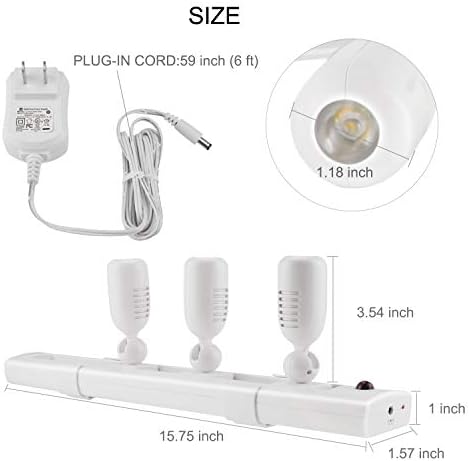 BIGLIGHT Dimmable LED Track Light with Remote Control