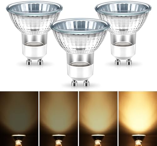 Flaspar GU10 Halogen 50W Dimmable Bulb 3 Pack